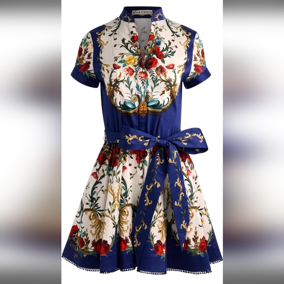 Alice + Olive Lucy Floral Sjirtdress👗 - Picture 5 of 6